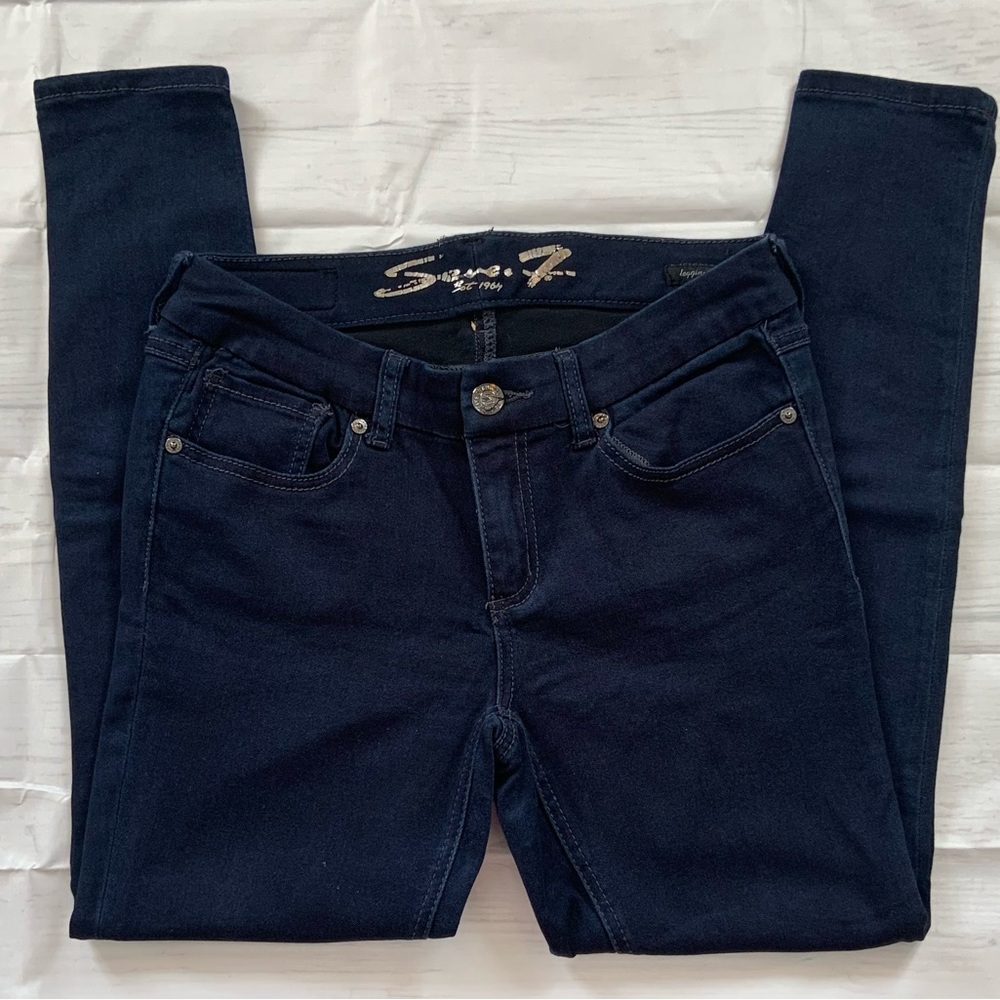 Seven7 Women's Dark Blue Skinny Leggings Jeans NEW WITHOUT TAGS